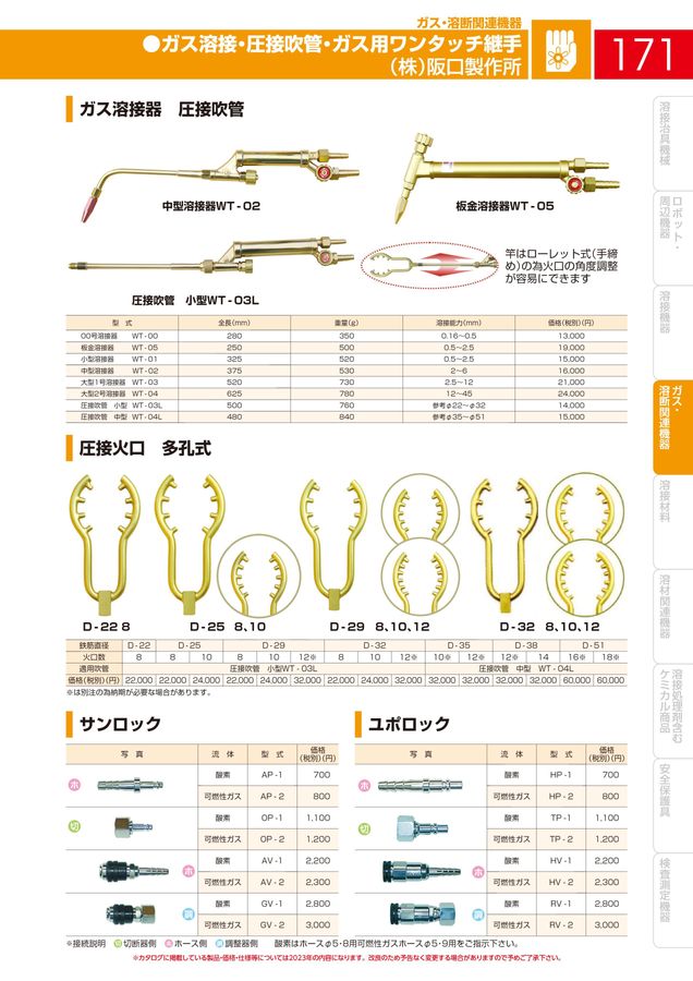 溶接機材・産業機器 総合カタログ NO.210