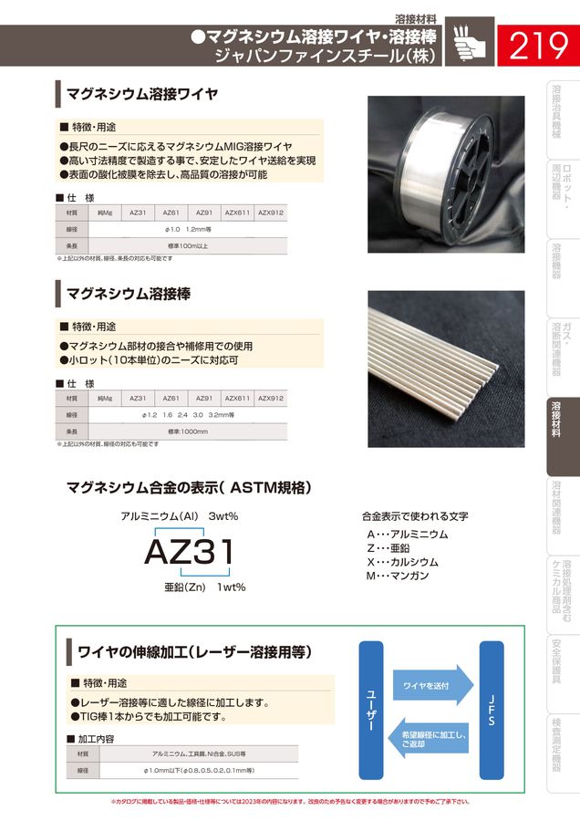 溶接機材・産業機器 総合カタログ NO.210